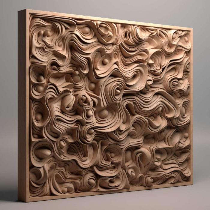 نموذج ثلاثي الأبعاد لآلة CNC 3D Art 